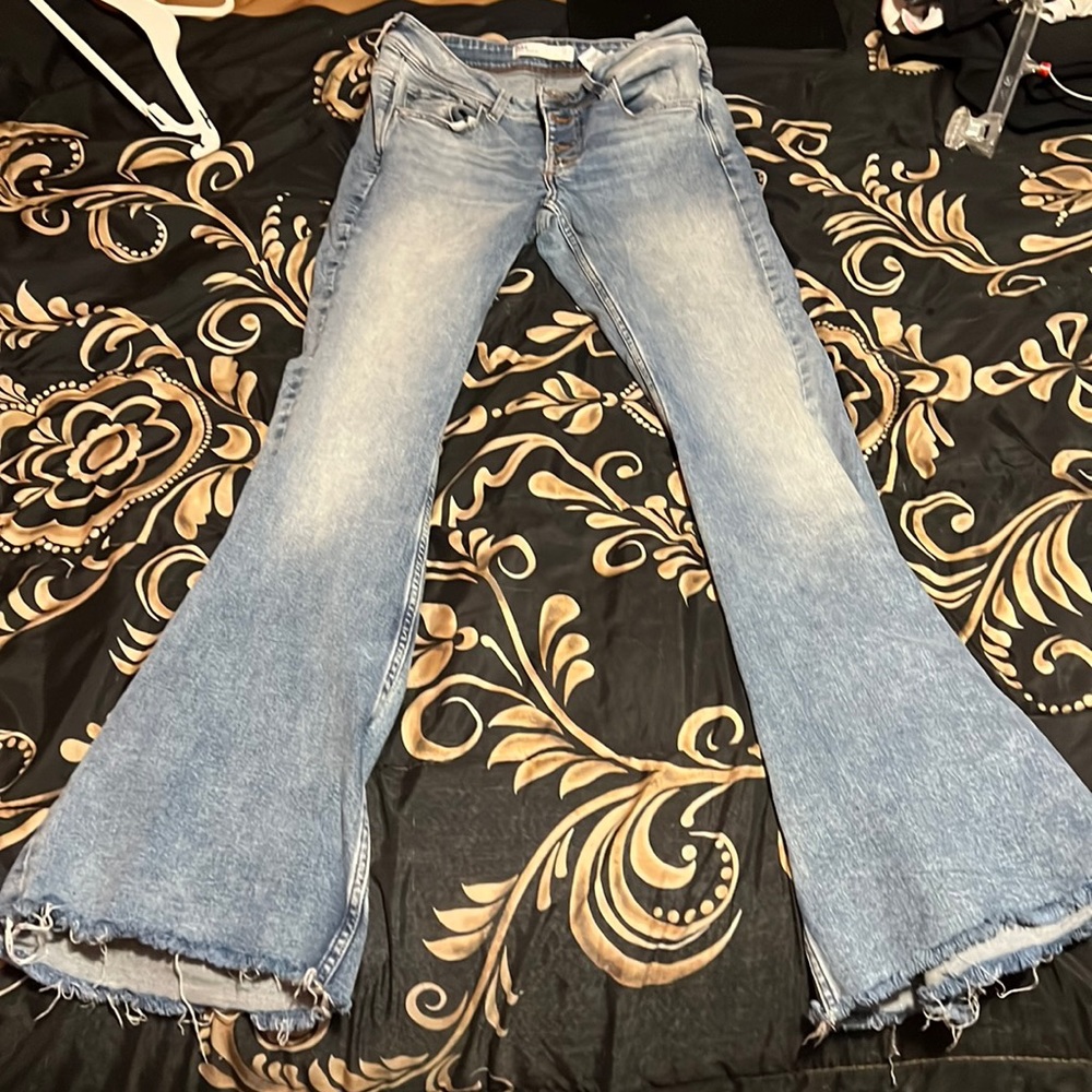 ZARA denim flare